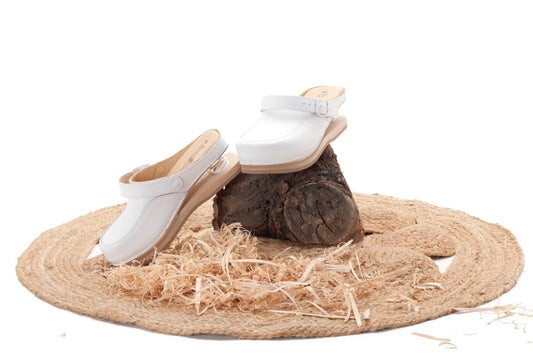 Zoccoli in legno: tutto quello che c'è da sapere - Zoccoli con molla Baldo