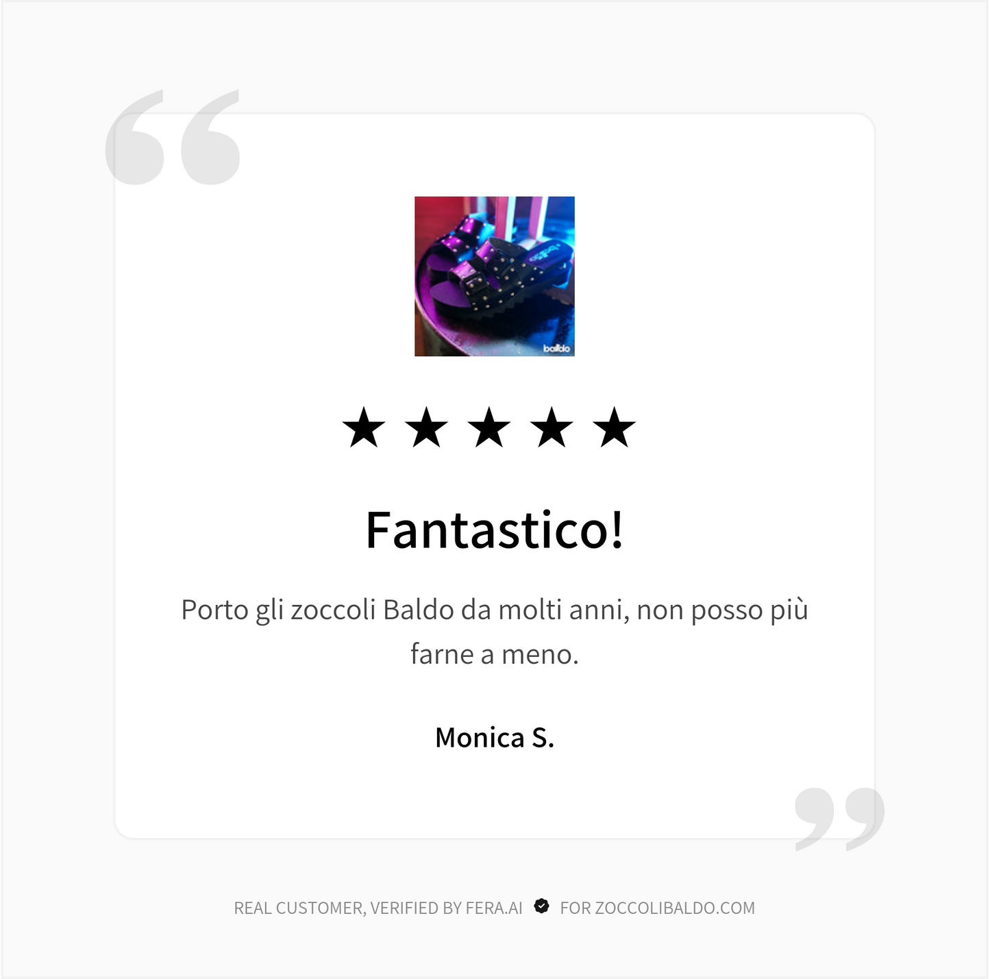 Zoccoli con molla Baldo 14-12 Nero Rock