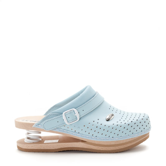 Zoccoli con molla Baldo 5-13 Celeste