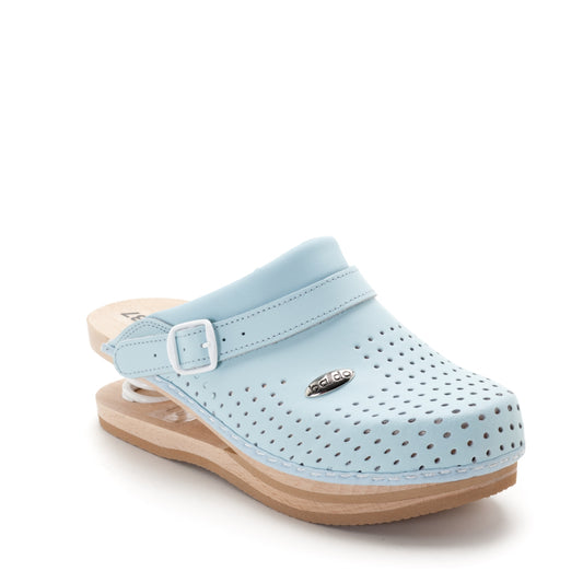 Zoccoli con molla Baldo 5-13 Celeste