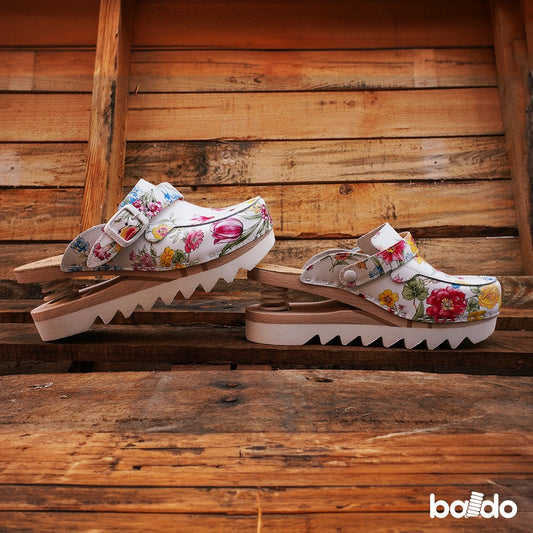 Zoccoli con molla Baldo 23-19 fiorito