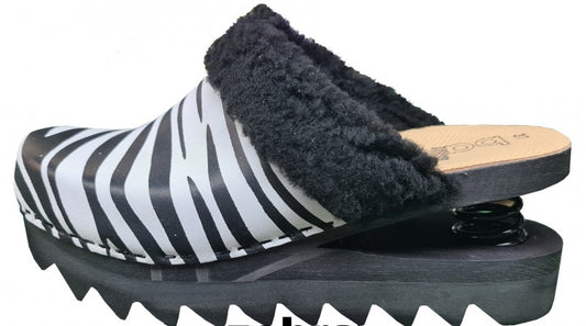 Zoccoli con molla Baldo 23-28 Zebra
