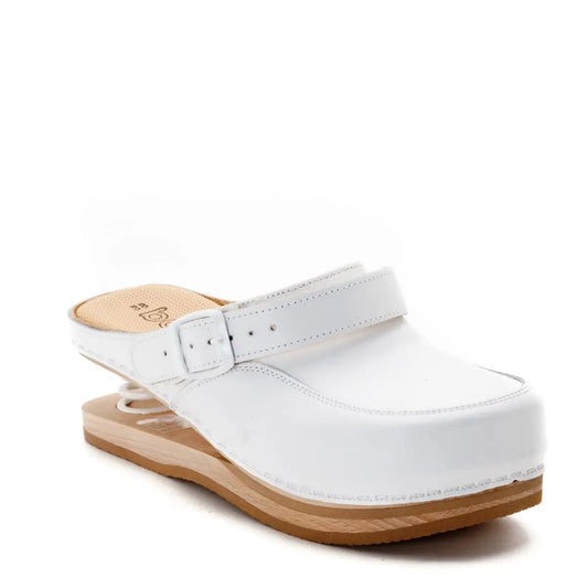 Zoccoli con molla Baldo 12-98 Bianco - Zoccoli con molla Baldo