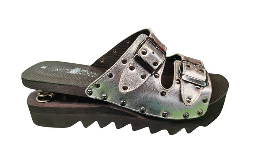 Zoccoli con molla Baldo 14-12 Argento Rock - Zoccoli con molla Baldo