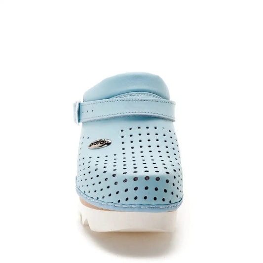 Zoccoli con molla Baldo 23-13 Celeste - Zoccoli con molla Baldo