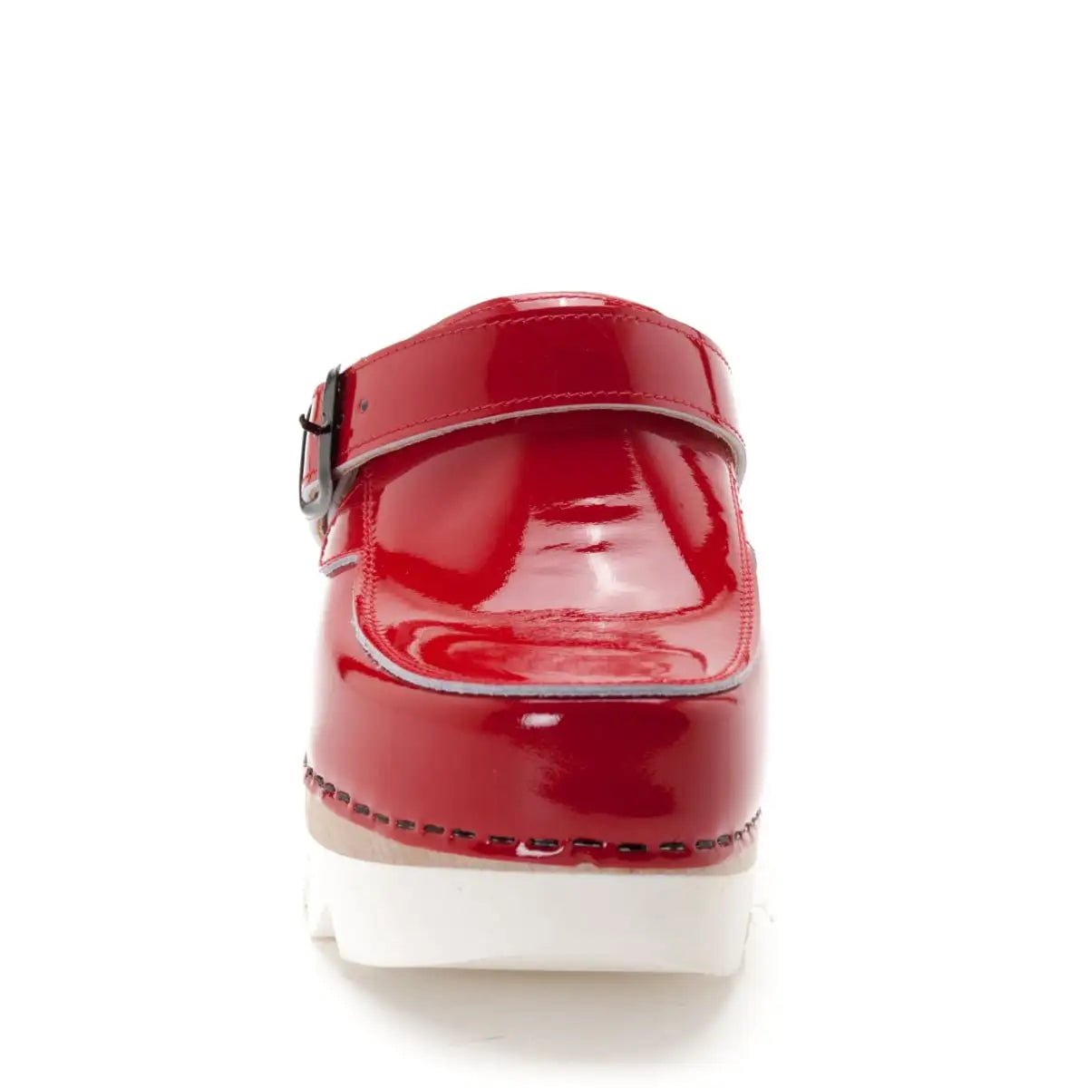 Zoccoli con molla Baldo 23-19 rosso vernice - Zoccoli con molla Baldo