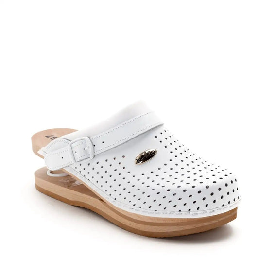 Zoccoli con molla Baldo 5-13 Bianco - Zoccoli con molla Baldo