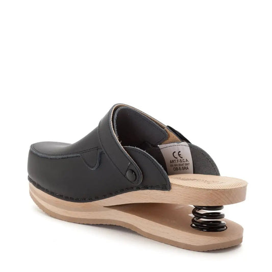 Zoccoli con molla Baldo 5-19 Nero - Zoccoli con molla Baldo