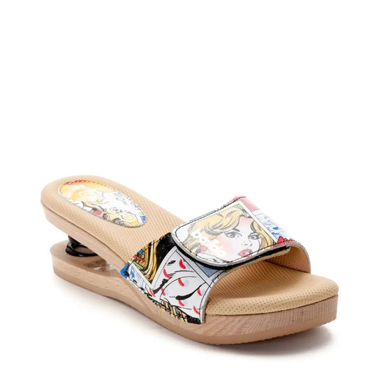 Zoccoli con molla Baldo 8-81 Fumetto - Zoccoli con molla Baldo