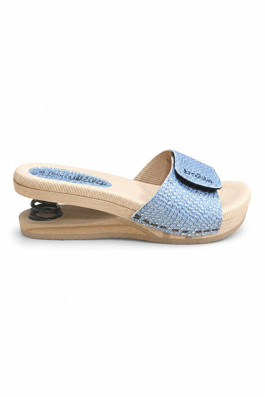 Zoccoli con molla Baldo 20-81 Blu Look