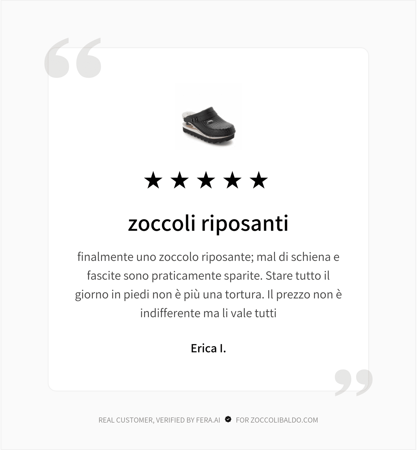 Zoccoli con molla Baldo 23-13 Nero
