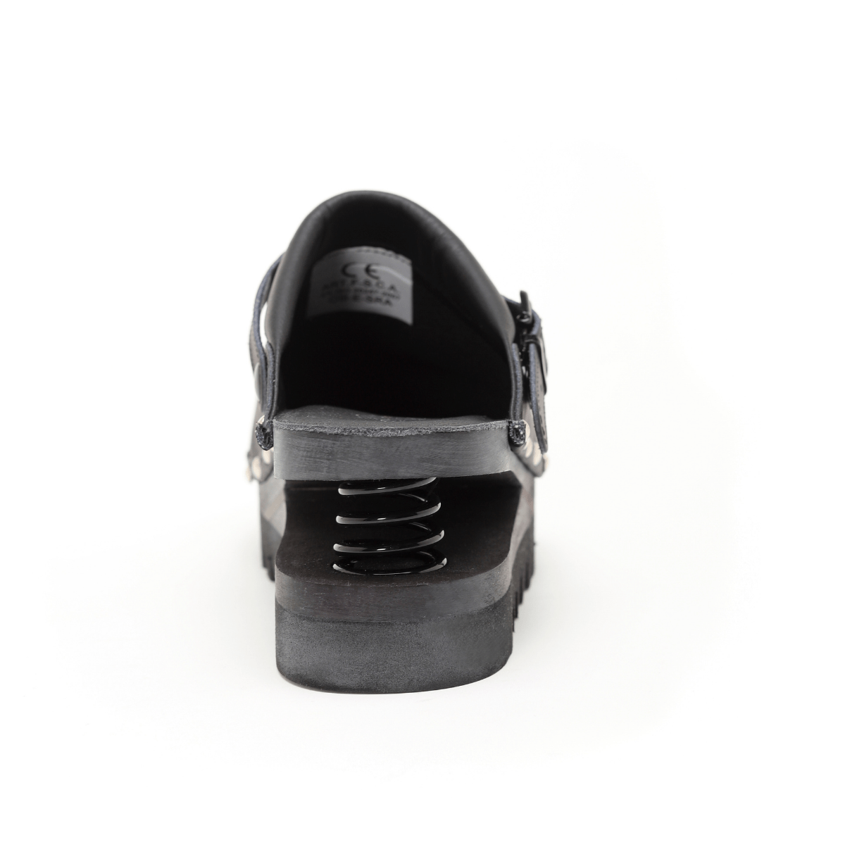 Zoccoli con molla Baldo 25-13 Nero Punk