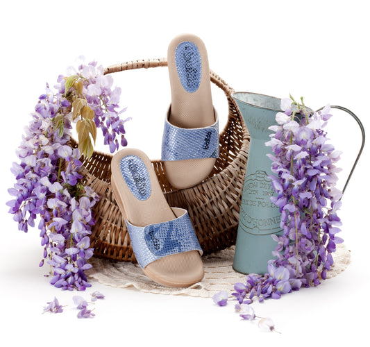 Zoccoli sanitari con molla Baldo 8-81 Blue Look