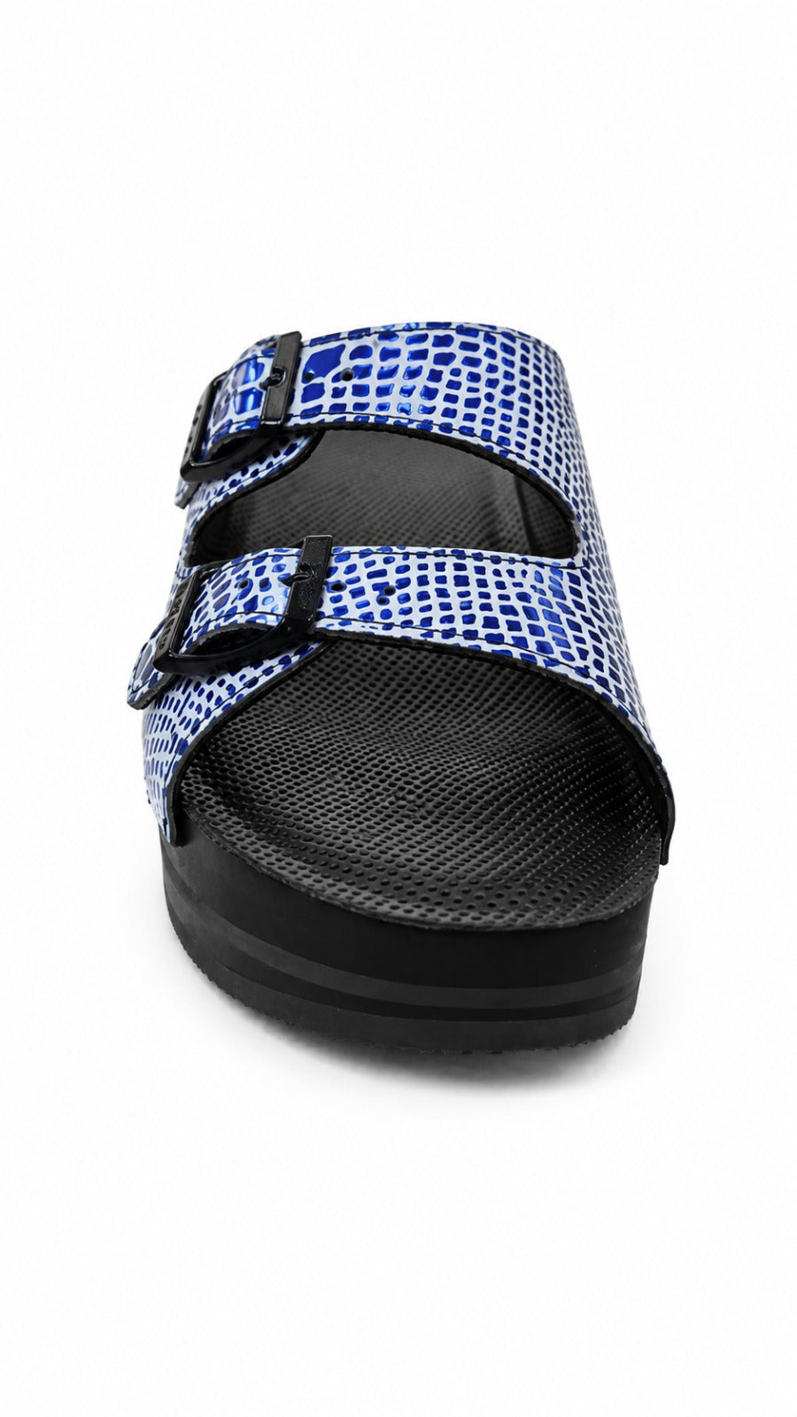 Zoccoli con molla Baldo Elettra Cobra Blu
