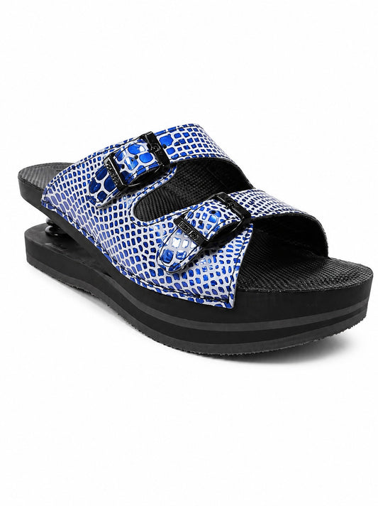 Zoccoli con molla Baldo Elettra Cobra Blu