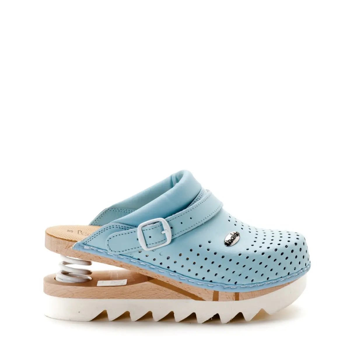 Zoccoli legno 2025 con molla